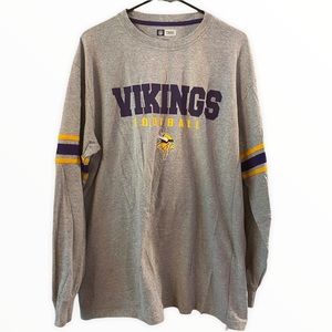 Minnesota Vikings NFL Stripe Long Sleeve Tee